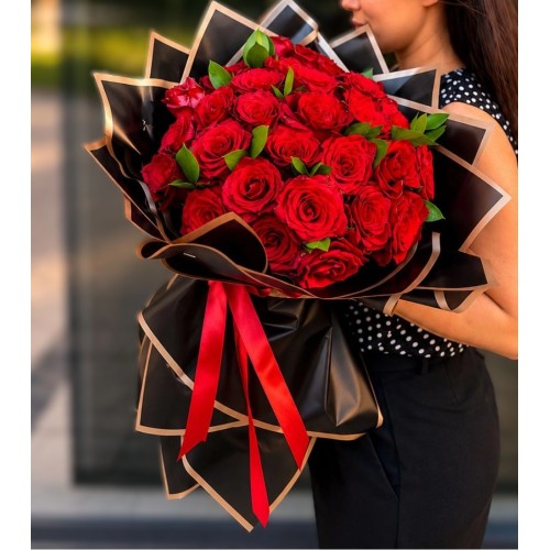 Premium 31 Kırmızı Gül Aranjmanı Premium 31 Kırmızı Gül Aranjmanı