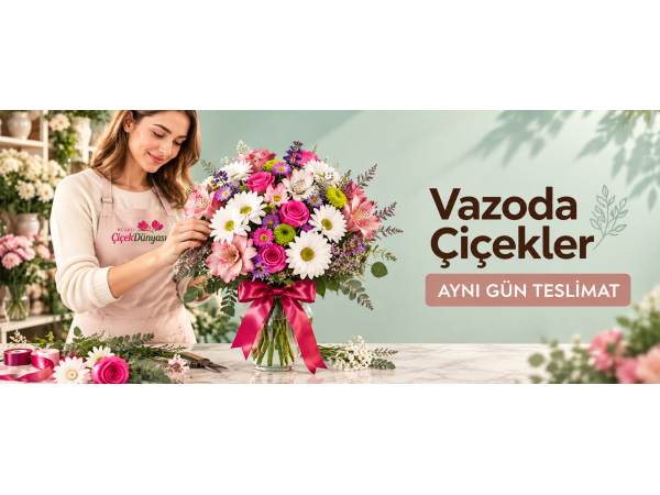 Vazoda Çiçek