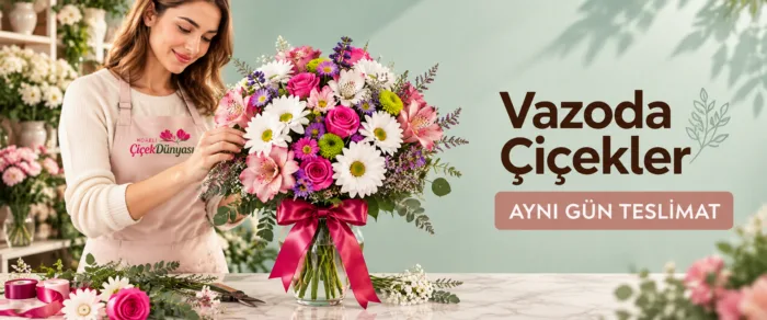 Vazoda Çiçek